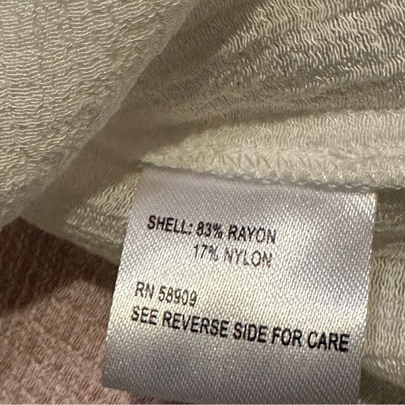 NWT GIANNI BINI WOV TAYLYNN OPEN TIE
COLOR: WHITE - Picture 8 of 12